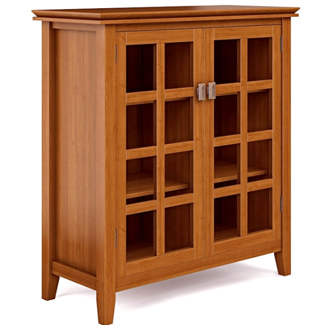 Mission Shaker Solid Pine Entertainment Cabinet